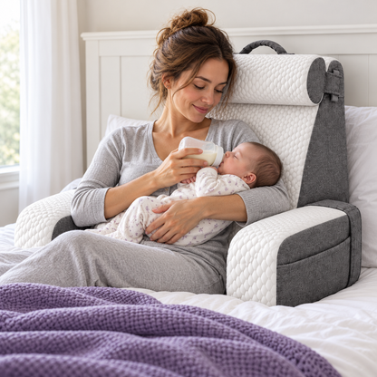 Pregnancy & Nursing Back Pillow with Arms